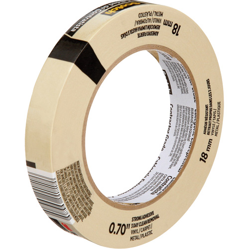 Scotch&reg; Contractor Grade Masking Tape 2020, 18 mm (3/4") x 55 m (180'), Beige Canadian Safety Group Inc.