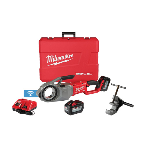 M18 Fuel Pipe Threader Kit, 41 RPM, 1/8" - 2" Pipe Thread Canadian Safety Group Inc.
