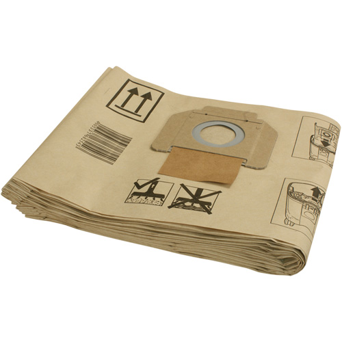 Sacs-filtre en papier pour aspirateur, 1 gal. US Canadian Safety Group Inc.