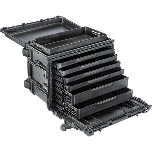 Gen 2 Mobile Tool Chest, 24" W, 6 Drawers, Black Canadian Safety Group Inc.