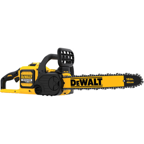 Trousse de tronçonneuse &agrave; moteur sans balai FlexVolt, 16", &agrave; pile, 60 V Canadian Safety Group Inc.