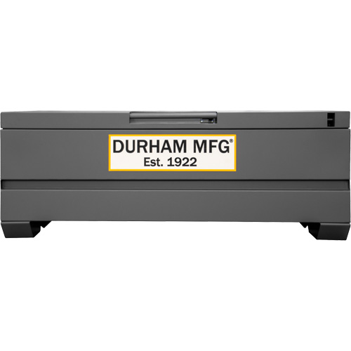 Jobsite Storage Box, 60" x 24" x 22-3/4", Steel, Grey Canadian Safety Group Inc.