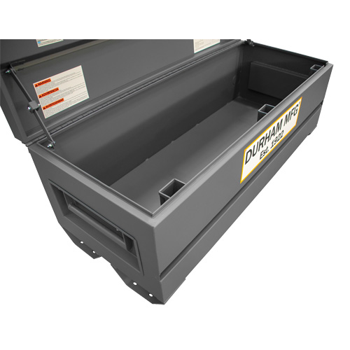 Jobsite Storage Box, 60" x 24" x 22-3/4", Steel, Grey Canadian Safety Group Inc.