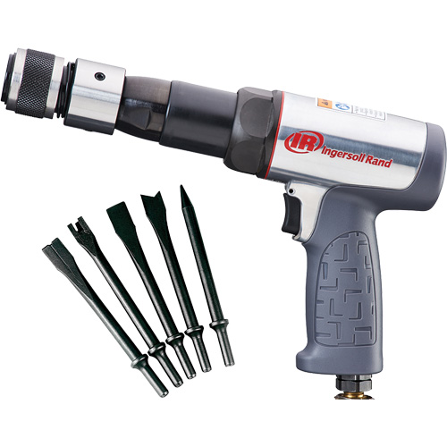 Ensemble de marteau pneumatique, 23,8 pi³/min, 1/4" NPTF, 2530 coups/min, 3/4" x 3-1/2" (19 mm x 89 mm) Canadian Safety Group Inc.