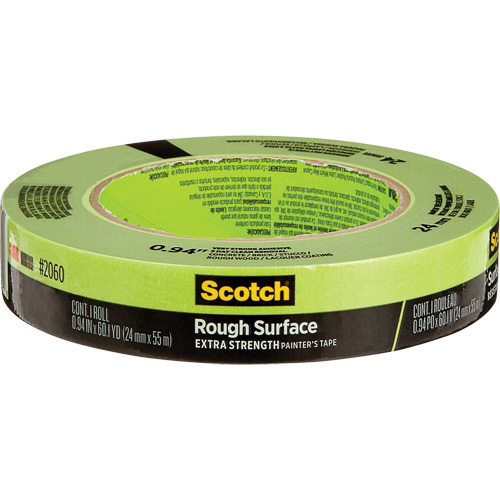 Scotch&reg; Rough Surface Painter's Tape 2060, 24 mm (1") x 55 m (180'), Green Canadian Safety Group Inc.