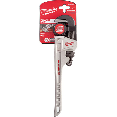 Cl&eacute; &agrave; tuyau, Cap des m&acirc;choires 1-1/2", Longueur 10", Prise Ergonomique Canadian Safety Group Inc.