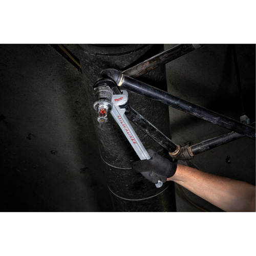 Cl&eacute; &agrave; tuyau avec manche Powerlength, Cap des m&acirc;choires 1-1/2", Longueur 10" Canadian Safety Group Inc.