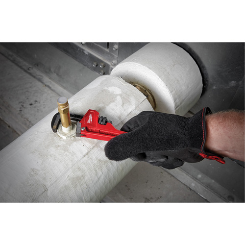 Cl&eacute; &agrave; tuyau, Cap des m&acirc;choires 3/4", Longueur 6", Fini Rev&ecirc;tement en poudre Canadian Safety Group Inc.