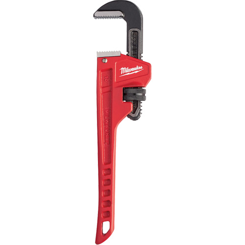 Cl&eacute; &agrave; tuyau, Cap des m&acirc;choires 1-1/2", Longueur 10", Fini Rev&ecirc;tement en poudre, Prise Ergonomique Canadian Safety Group Inc.