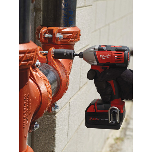 Shockwave Impact Socket Adapter, 1/4" Drive Size, 1/2" Male Size, Ball, 2" L Canadian Safety Group Inc.