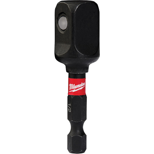 Shockwave Impact Socket Adapters, 1/4" Drive Size, 1/2" Male Size, Ball, 2" L Canadian Safety Group Inc.