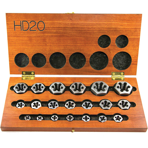 Jeu de fili&egrave;res hexagonales &agrave; fileter DRILLCO, 20 Morcea Canadian Safety Group Inc.