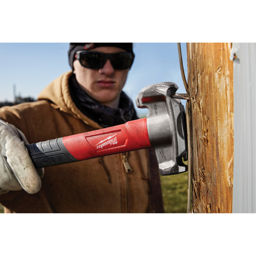 4-in-1 Lineman's Hammer, 32 oz., Fibreglass Handle, 15" L Canadian Safety Group Inc.