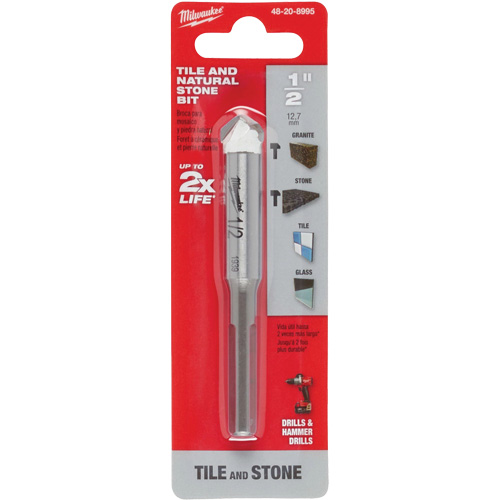 Natural Stone Bit, 1/2", Carbide Canadian Safety Group Inc.