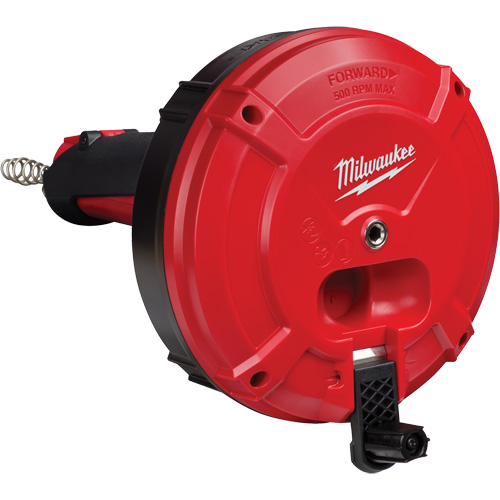 Furet Trapsnake avec dispositif d'alimentation et de retrait Cable-Drive, &eacute;lectrique, 25' Longueur du c&acirc;ble, 1/4" Diam&egrave;tre du c&acirc;ble Canadian Safety Group Inc.