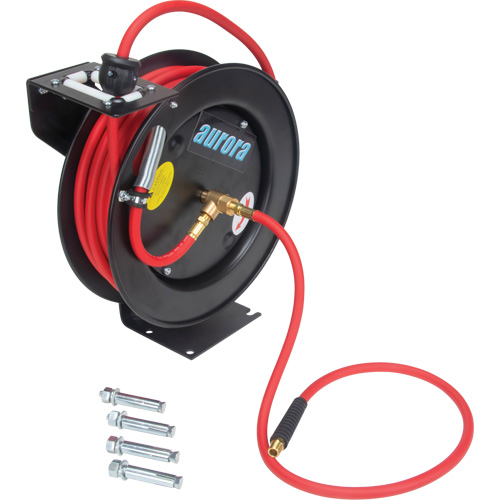 D&eacute;vidoir de tuyau, Air/Eau, 1/4" x 35', Tuyau simple, 300 psi Canadian Safety Group Inc.