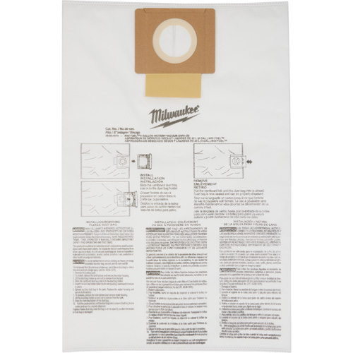 Fleece Dust Bags, 6 US Gal. Canadian Safety Group Inc.