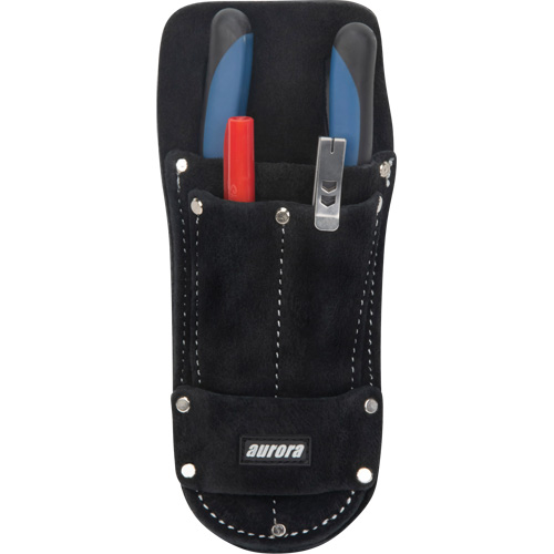&eacute;tui pour outils, Porte-pinces, Cuir, 3 Poches Canadian Safety Group Inc.