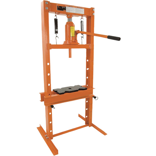 Heavy-Duty Shop Press, 12 Ton(s) Capacity Canadian Safety Group Inc.