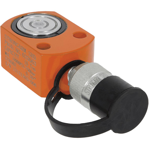 Super Heavy-Duty Low Height Single-Acting Cylinder, 0.39" Stroke, 10 Ton(s) Capacity Canadian Safety Group Inc.