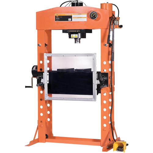 Super Heavy-Duty Shop Presses, 75 tons Capacity Canadian Safety Group Inc.
