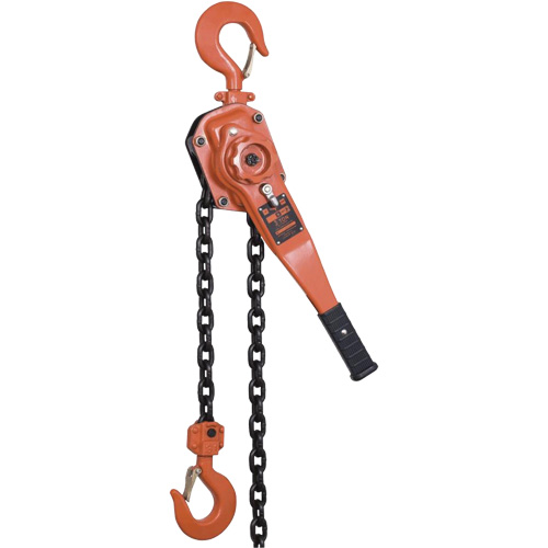 KLP-300-10 KLP Series Lever Chain Hoists, 10' Lift, 6000 lbs. (3 tons) Capacity, Steel Chain Canadian Safety Group Inc.