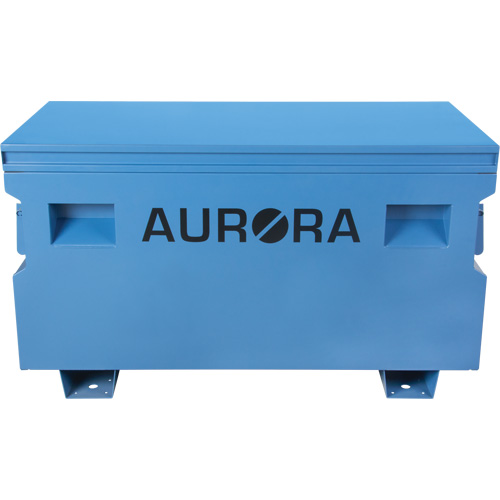Coffre &agrave; outils de chantier, 48" x 24" x 27-3/5", Acier, Bleu Canadian Safety Group Inc.