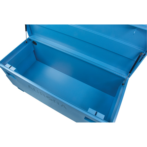 Coffre &agrave; outils de chantier, 48" x 24" x 27-3/5", Acier, Bleu Canadian Safety Group Inc.