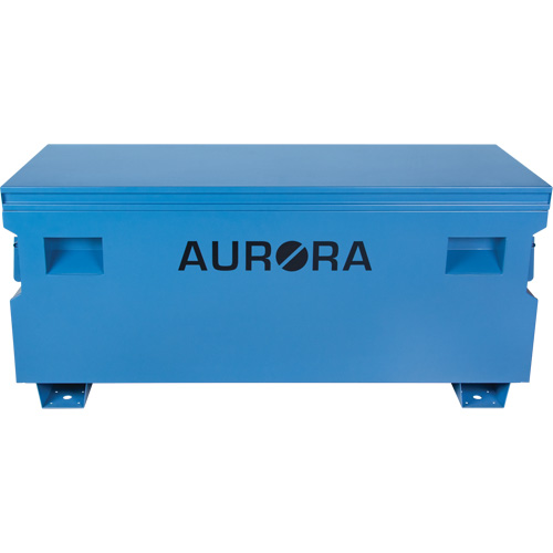 Coffre &agrave; outils de chantier, 60" x 24" x 27-1/2", Acier, Bleu Canadian Safety Group Inc.