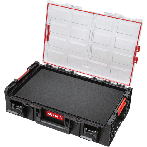 Organisateur deux fois tr&egrave;s grand avec cloisons en mousse &agrave; plusieurs couches Arx, 23" x 15-1/5" x 6-4/5", Noir Canadian Safety Group Inc.