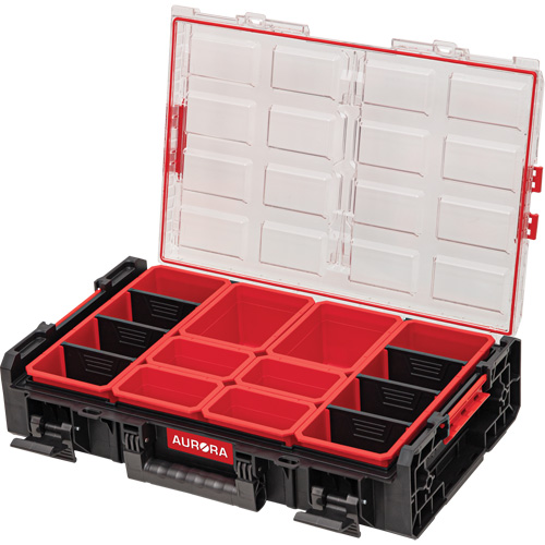 Organisateur tr&egrave;s-grand avec bacs courts Arx, 23" x 15-1/5" x 5", Noir Canadian Safety Group Inc.