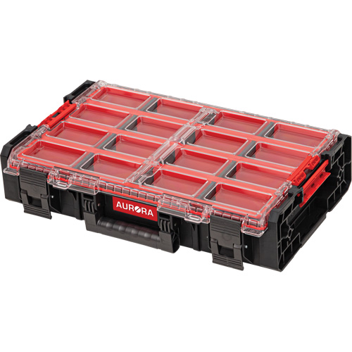 Organisateur tr&egrave;s grand avec bacs longs Arx, 23" x 15-1/5" x 5", Noir Canadian Safety Group Inc.