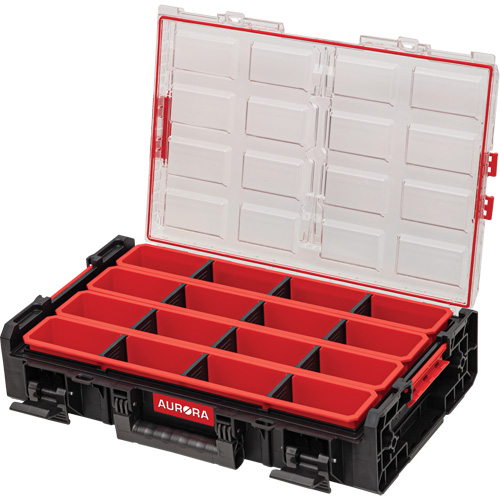 Organisateur tr&egrave;s grand avec bacs longs Arx, 23" x 15-1/5" x 5", Noir Canadian Safety Group Inc.