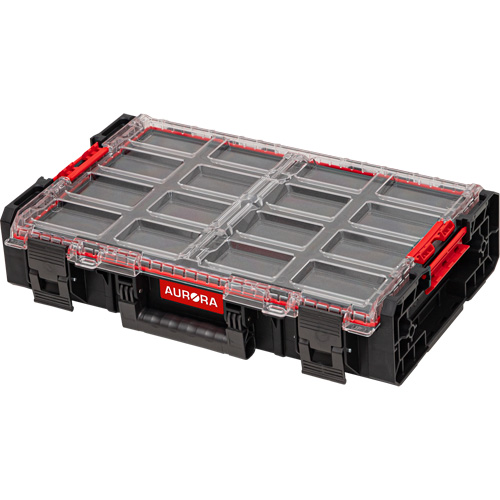 Organisateur tr&egrave;s grand avec cloisons en mousse &agrave; plusieurs couches Arx, 23" x 15-1/5" x 5", Noir Canadian Safety Group Inc.