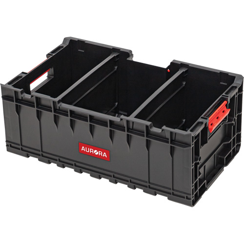Caisse &agrave; outils avec s&eacute;parateurs Arx, 22-7/10" x 14-1/10" x 9-3/10", Noir Canadian Safety Group Inc.