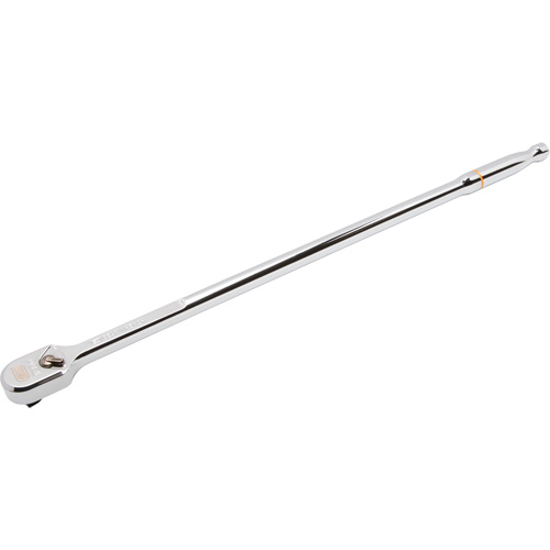 Rochet &agrave; t&ecirc;te chrom&eacute;e enti&egrave;rement polie en goutte avec manche extra long 120XP, Prise de 3/8", Poign&eacute;e Ergonomique Canadian Safety Group Inc.