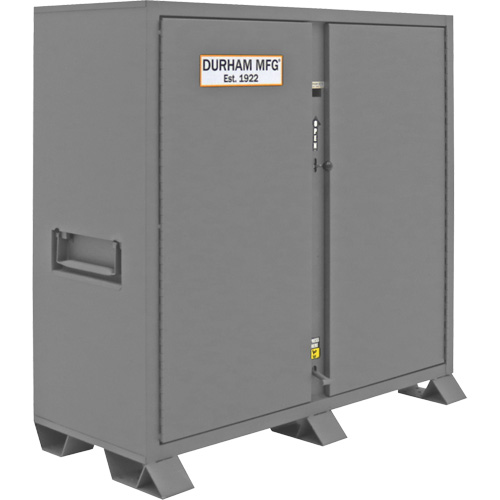 Armoire de rangement pour le chantier, Acier, 47,5 pi³, Gris Canadian Safety Group Inc.