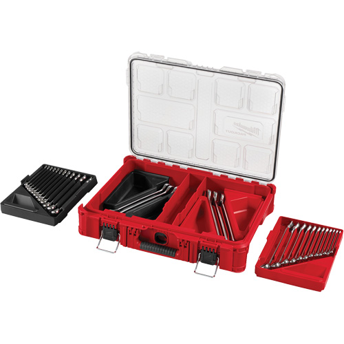 Wrench Set with PackOut Organizer, Combination, 30 Pieces, Imperial and Metric Canadian Safety Group Inc.