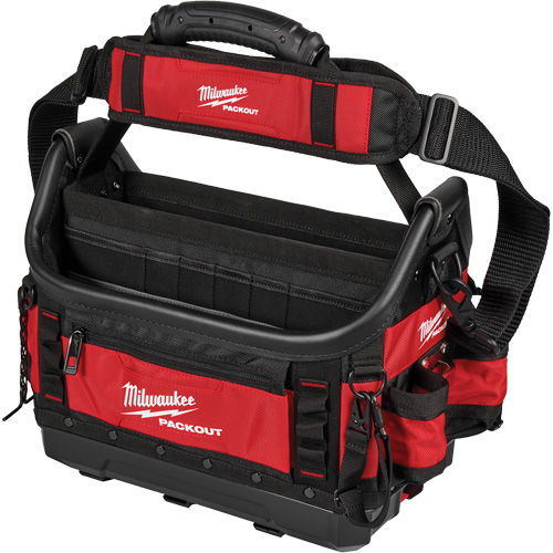 PackOut Structured Tote, Polyester, 39 Pockets, Black/Red Canadian Safety Group Inc.