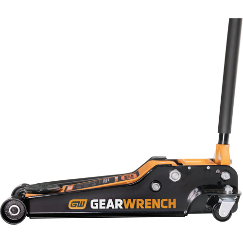Low Profile Floor Jack, 3.5 Ton(s) Capacity, 3-3/4" Lowered, 21-3/4" Raised, Manual Hydraulic Canadian Safety Group Inc.