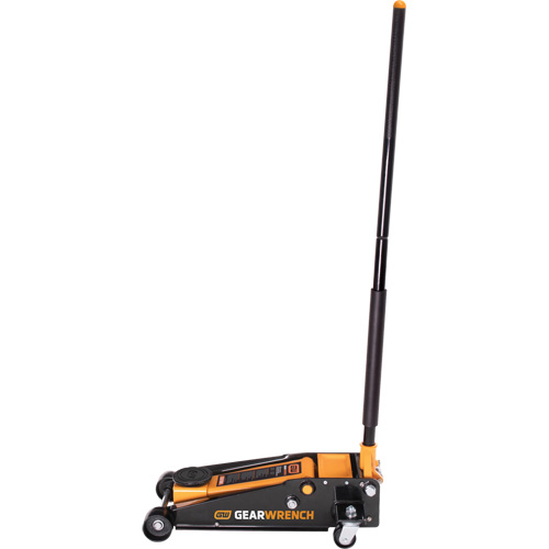 Heavy-Duty Floor Jack, 3 Ton(s) Capacity, 5-1/4" Lowered, 18-1/4" Raised, Manual Hydraulic Canadian Safety Group Inc.