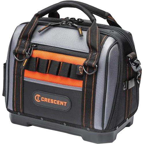 14" Tradesman Closed Top Tool Bag, Polyester, 32 Pockets, Black/Grey Canadian Safety Group Inc.