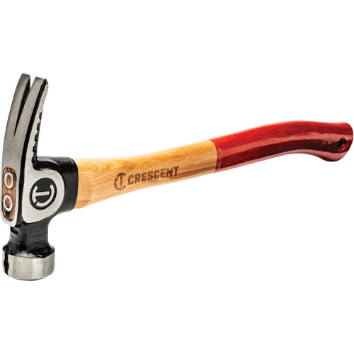 Marteau de charpente &agrave; face meul&eacute;e, 22 oz, Prise en Bois, 18" lo Canadian Safety Group Inc.