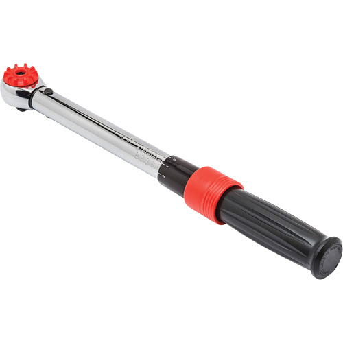 Micrometer Torque Wrench, Dial, 3/8" Square Drive, 50 - 250 in-lbs. Canadian Safety Group Inc.