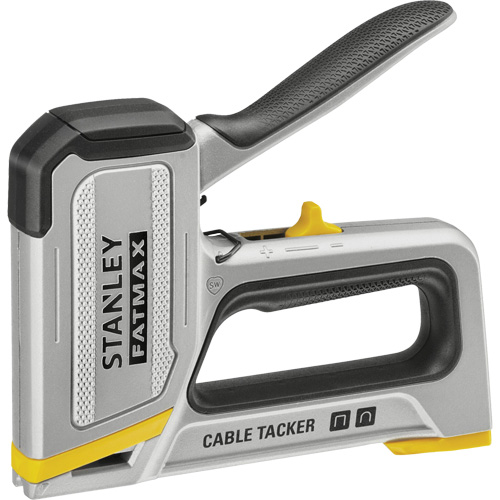Agrafeuse pour c&acirc;ble 2-en-1 FATMAX , Agrafes 8 mm/10 mm/11 mm/12 mm/14 mm Canadian Safety Group Inc.