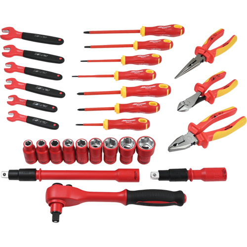 Jeu d'outils isol&eacute;s, 1000 V, 28 M Canadian Safety Group Inc.