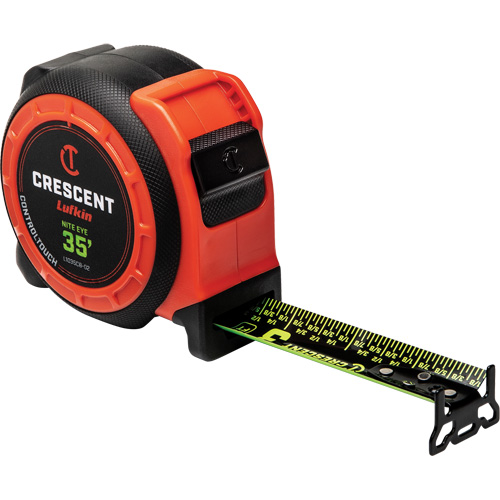  CONTROLTOUCH NITE EYE Tape Measure, 1-3/16" x 35', SAE Graduations Canadian Safety Group Inc.