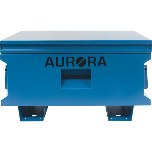 Jobsite Tool Box, 33" x 20-3/10" x 18-3/10", Steel, Blue Canadian Safety Group Inc.