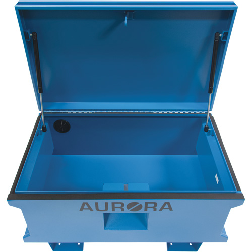 Jobsite Tool Box, 33" x 20-3/10" x 18-3/10", Steel, Blue Canadian Safety Group Inc.