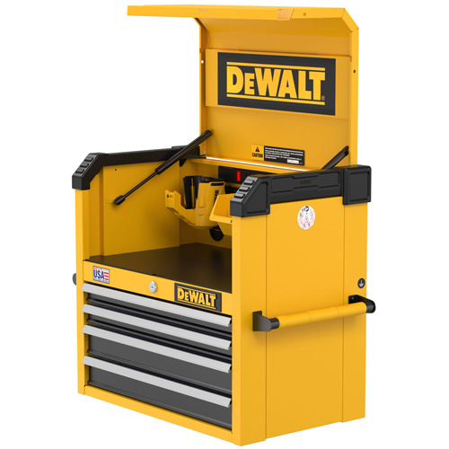 Heavy-Duty Tool Chest, 26" W, 4 Drawers, Yellow Canadian Safety Group Inc.